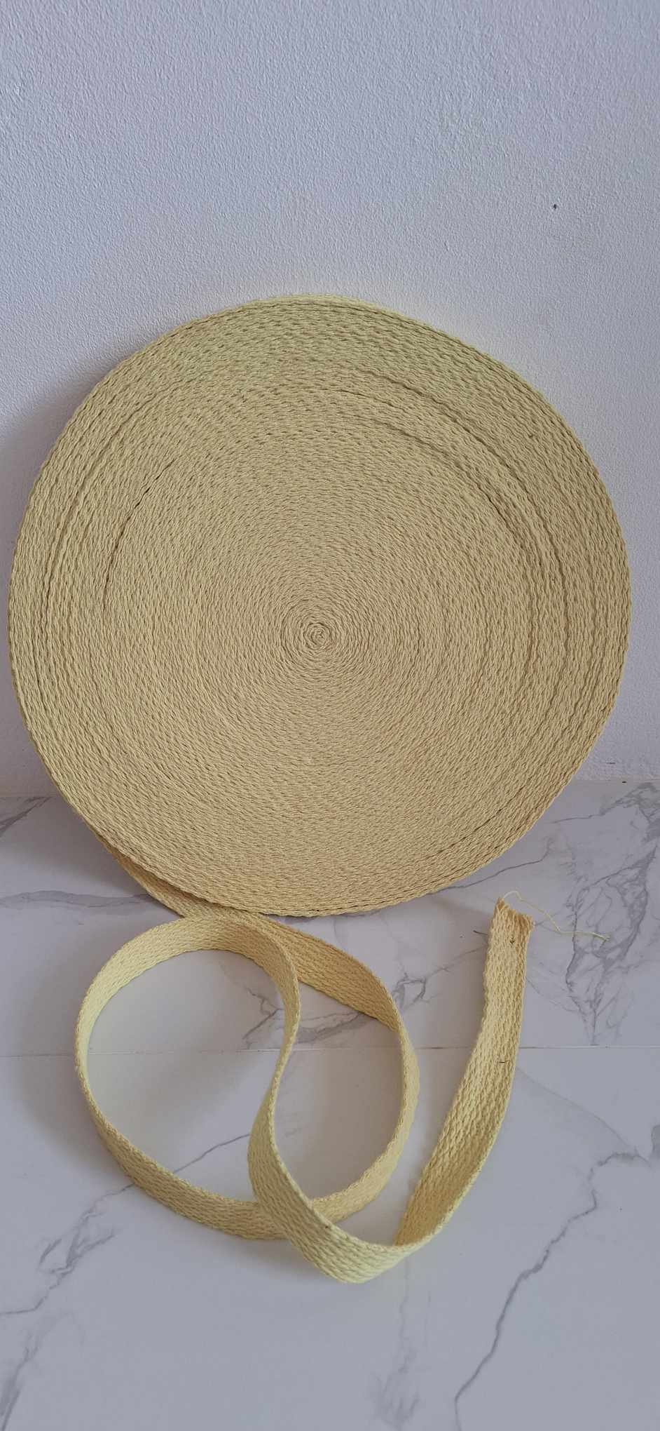 1 Inch/25mm Kevlar, Flat Wick, Sold per Meter, 1.5mm Thick