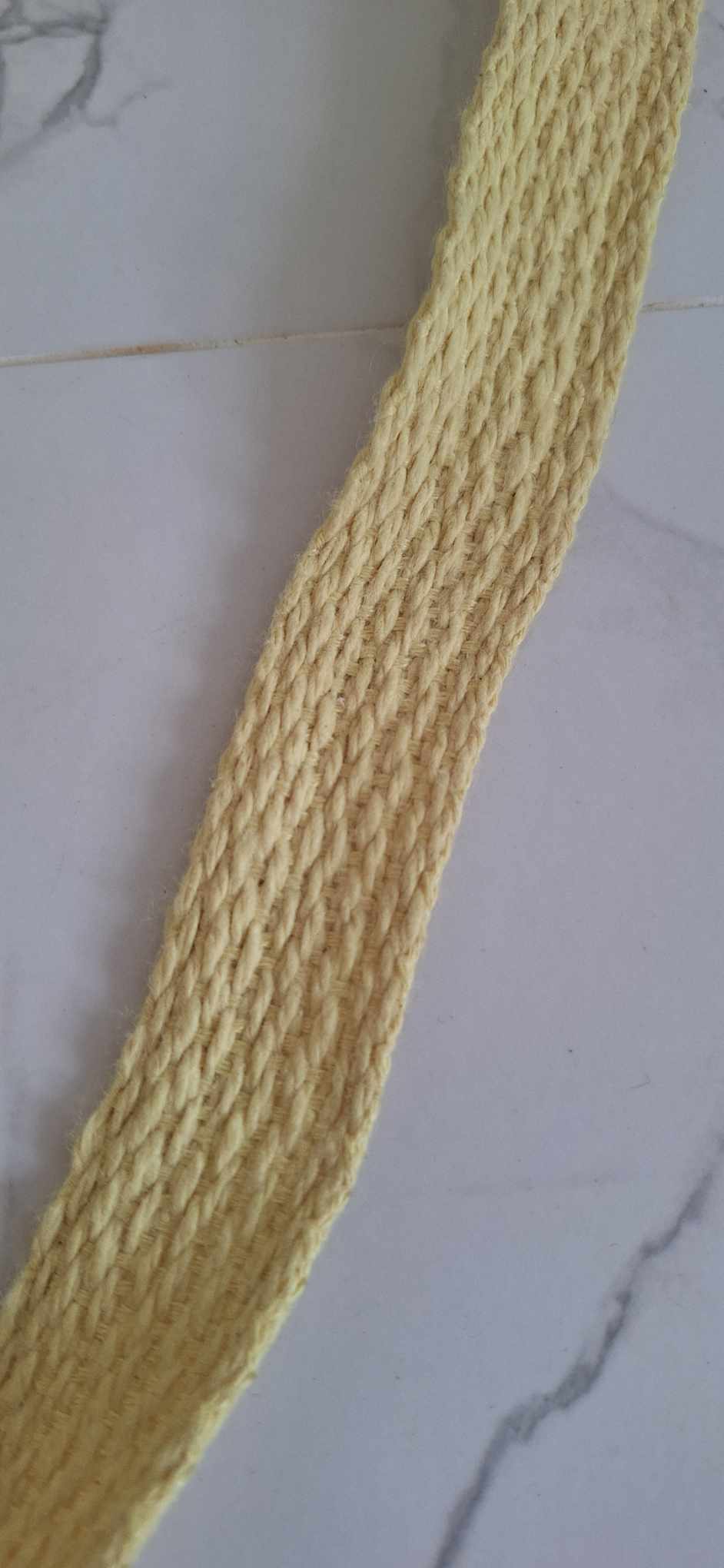 1 Inch/25mm Kevlar, Flat Wick, Sold per Meter, 1.5mm Thick