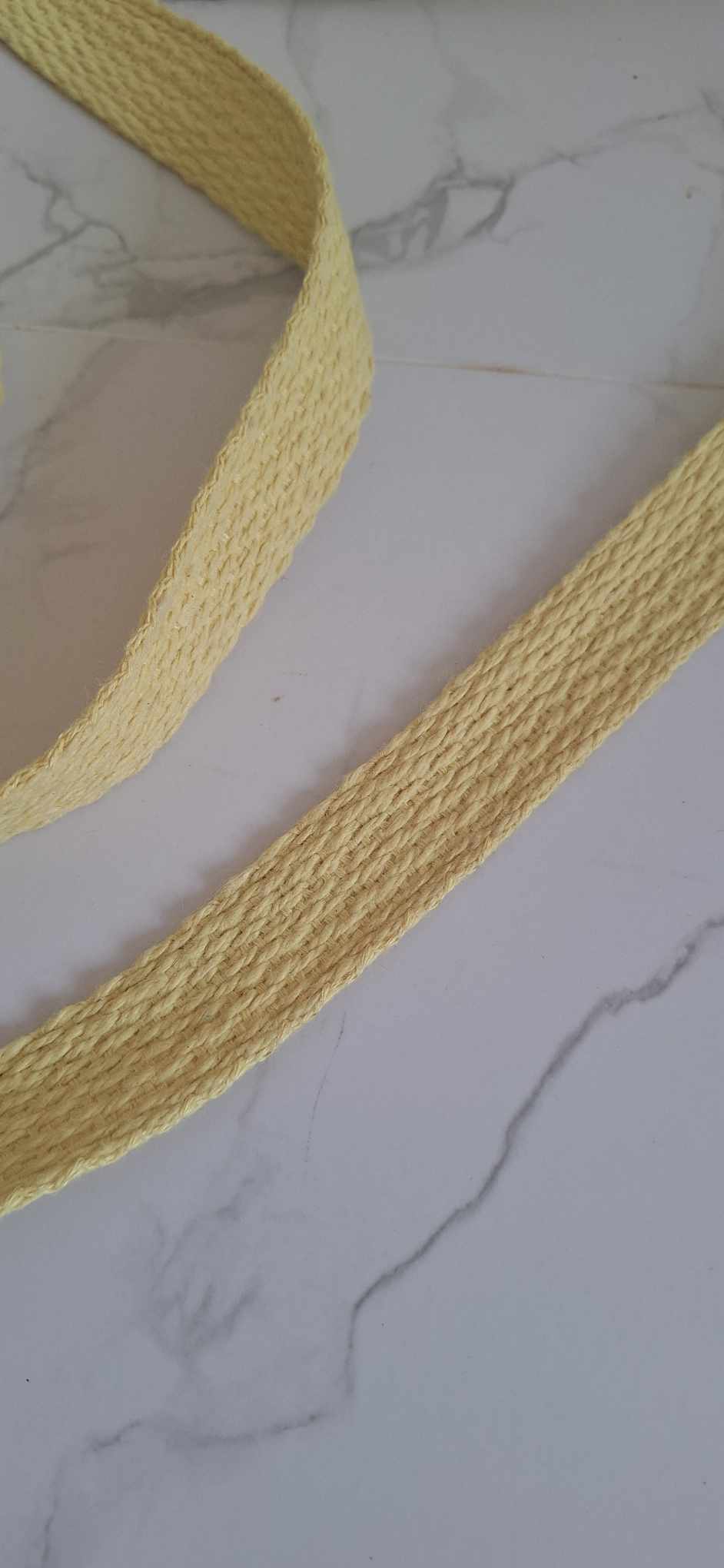 1 Inch/25mm Kevlar, Flat Wick, Sold per Meter, 1.5mm Thick