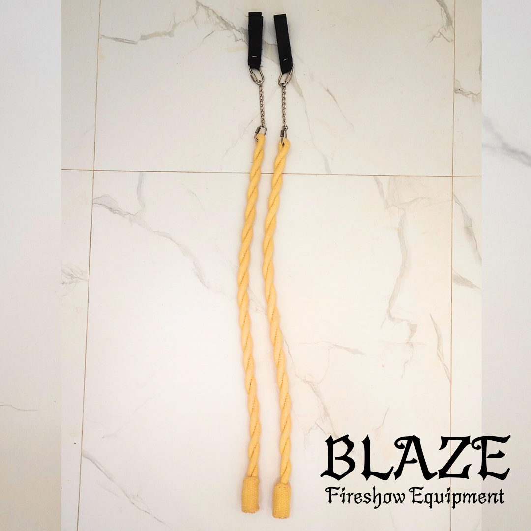 60cm Small Fire Snakes / Long Fire, double twist with 100% Kevlar.