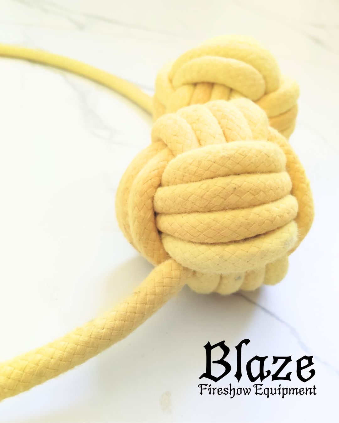 Rubys Monkey Fist Poi with Kevlar Handle