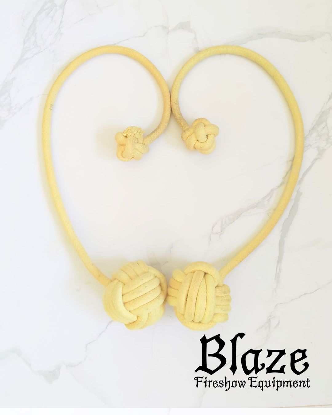 Rubys Monkey Fist Poi with Kevlar Handle