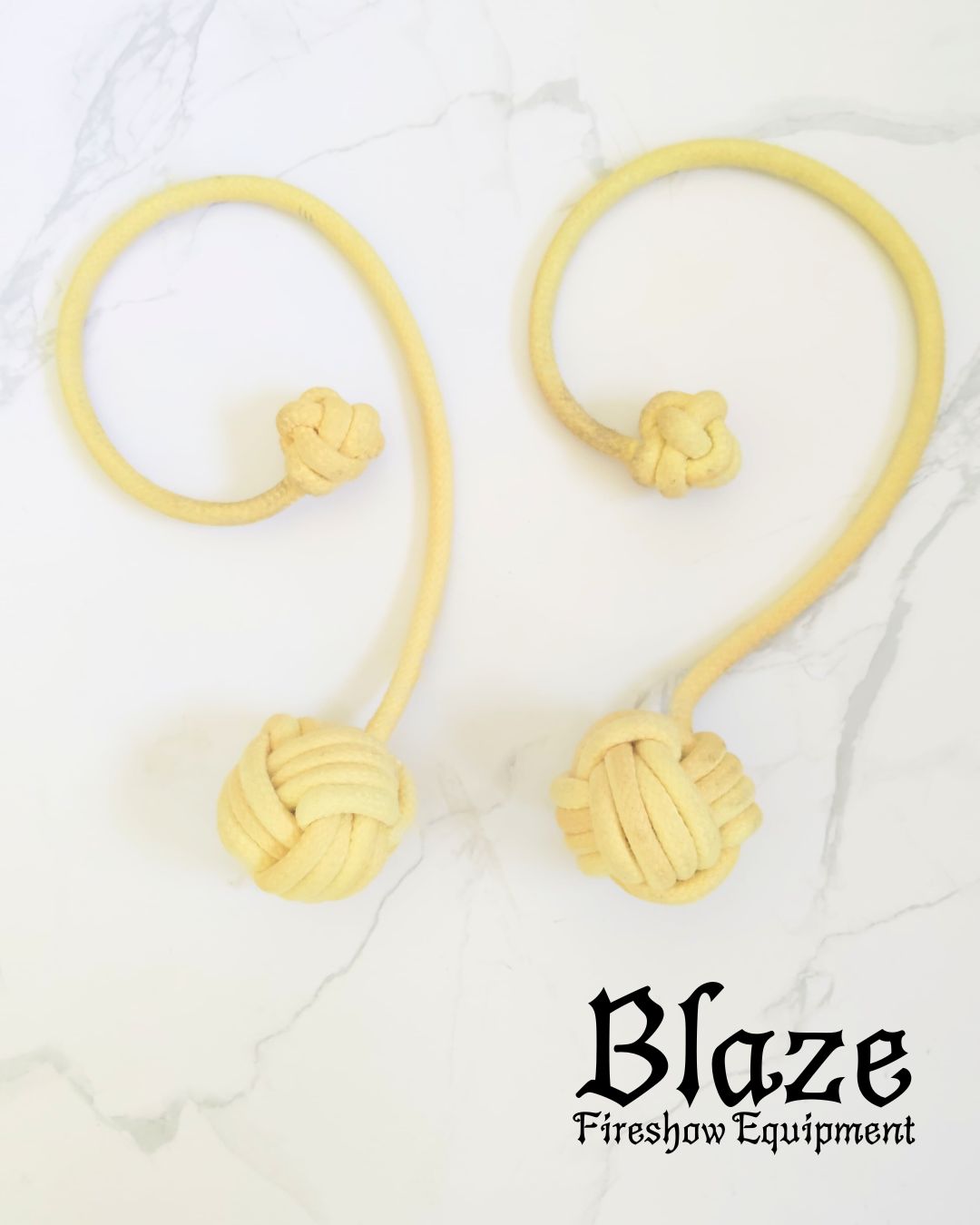Rubys Monkey Fist Poi with Kevlar Handle