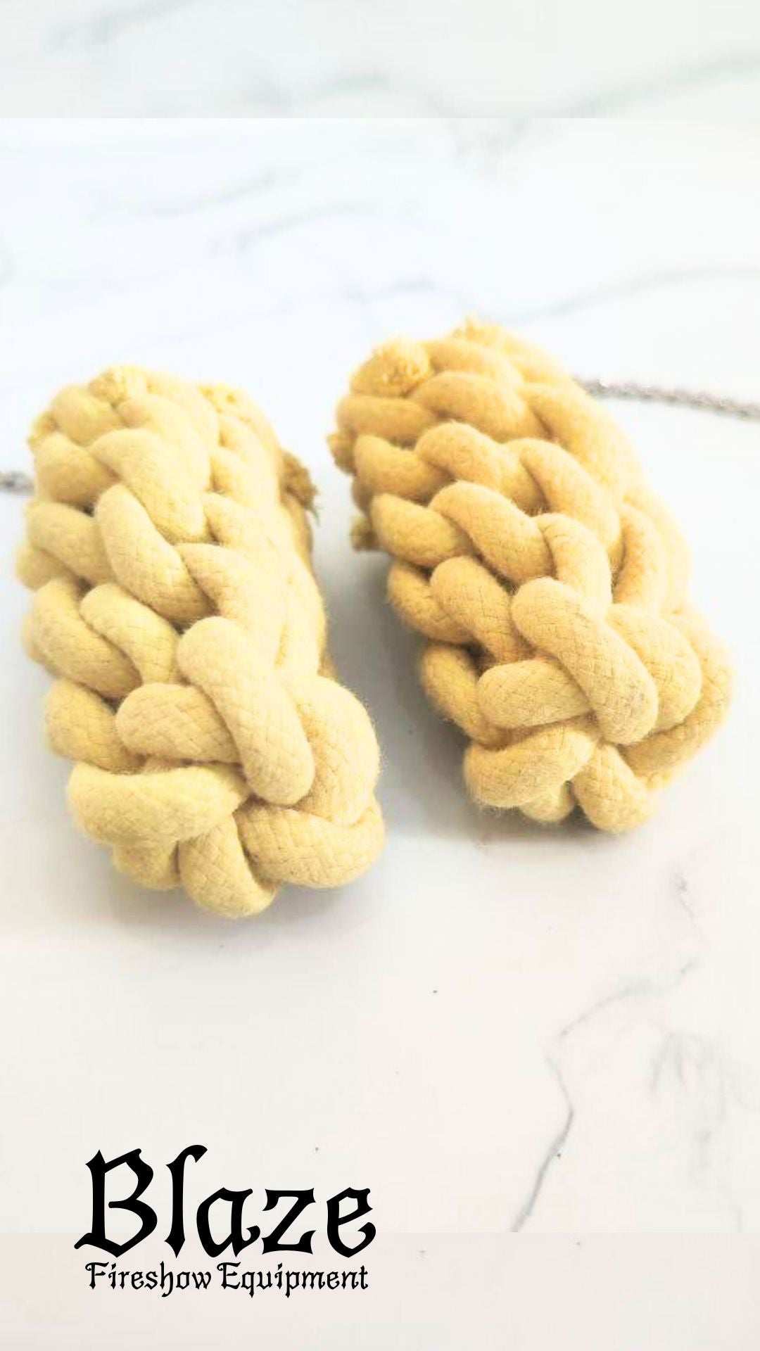 Extra Large Crown Knot Kevlar Fire Poi