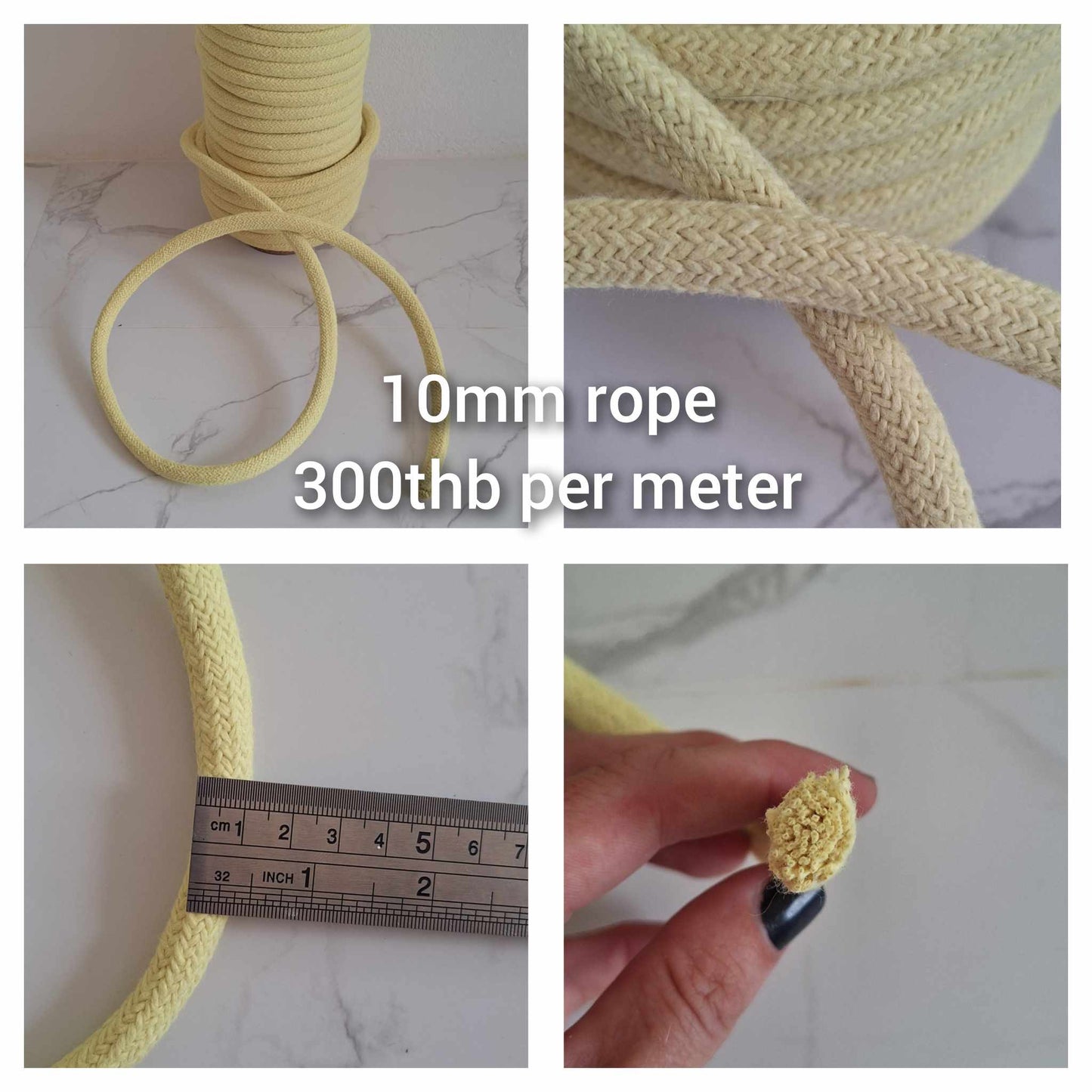 10mm Kevlar Rope, Sold per Meter