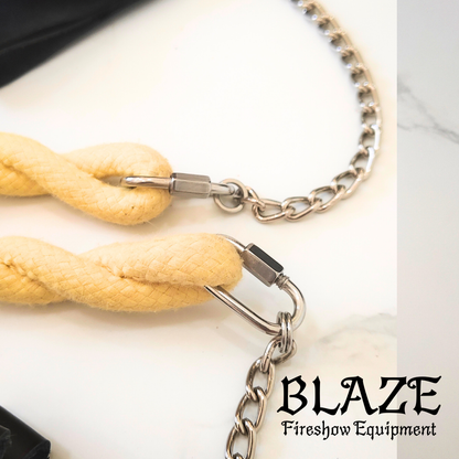 40cm Small Fire Snakes / Long Fire, double twist with 100% Kevlar.