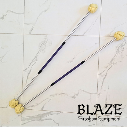 Single Monkey Fist Fire Stick with Kevlar