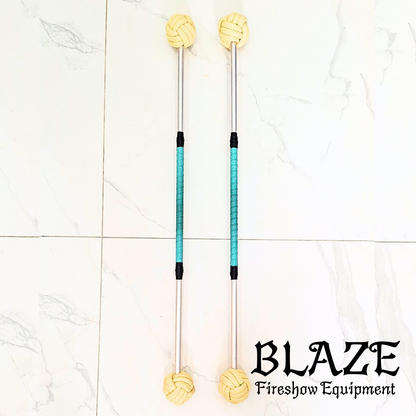 Single Monkey Fist Fire Stick with Kevlar