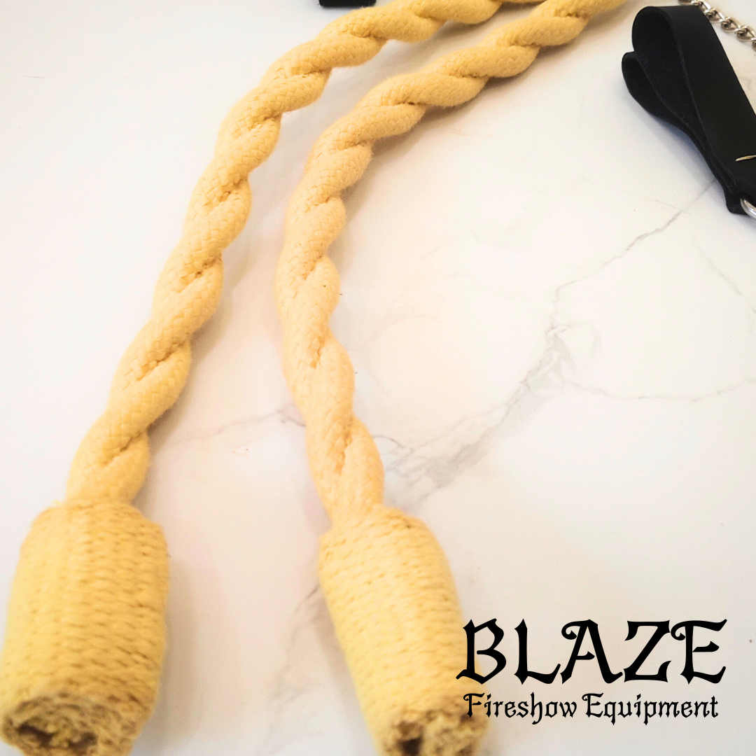 40cm Small Fire Snakes / Long Fire, double twist with 100% Kevlar.