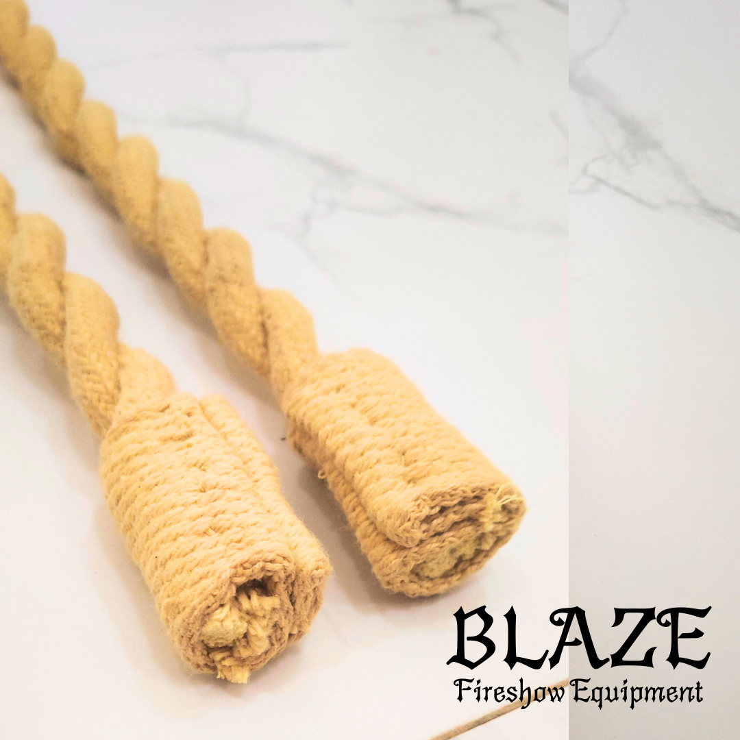 80cm Small Fire Snakes / Long Fire, double twist with 100% Kevlar.
