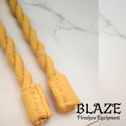 80cm Small Fire Snakes / Long Fire, double twist with 100% Kevlar.