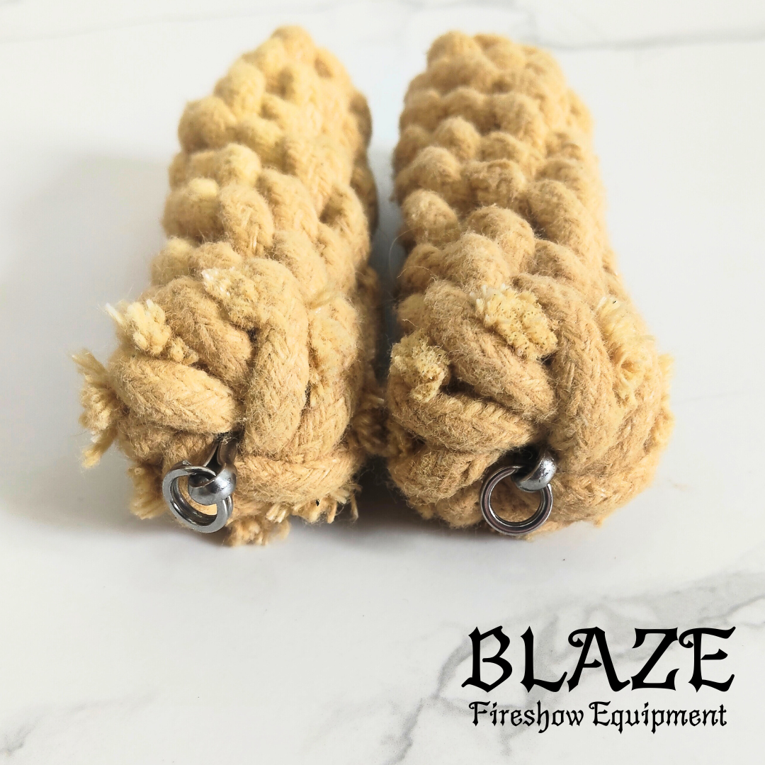 Crown Knot Kevlar Fire Poi small