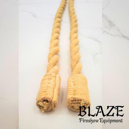 80cm Small Fire Snakes / Long Fire, double twist with 100% Kevlar.