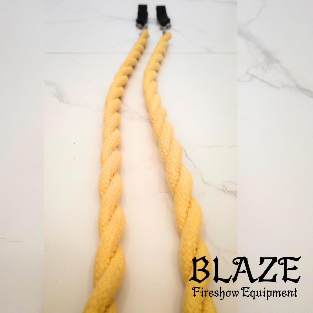 60cm Small Fire Snakes / Long Fire, double twist with 100% Kevlar.