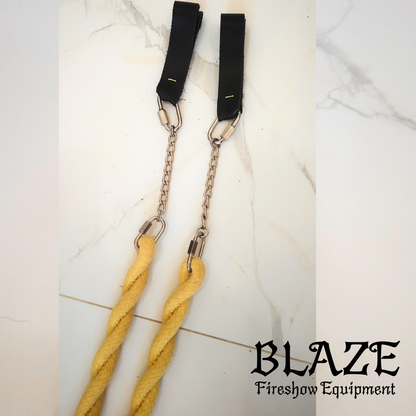 60cm Small Fire Snakes / Long Fire, double twist with 100% Kevlar.