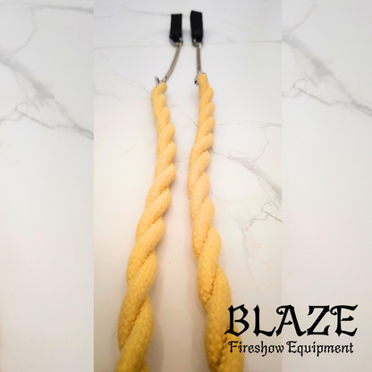 40cm Small Fire Snakes / Long Fire, double twist with 100% Kevlar.