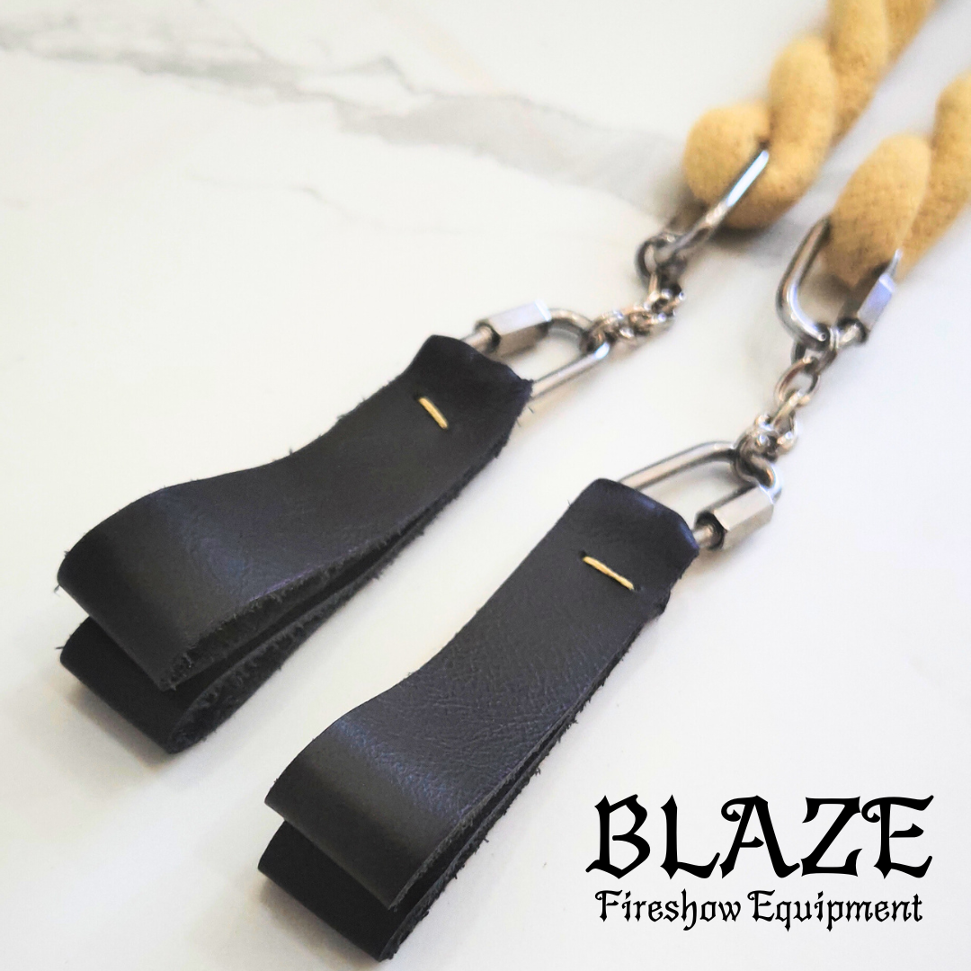 80cm Small Fire Snakes / Long Fire, double twist with 100% Kevlar.