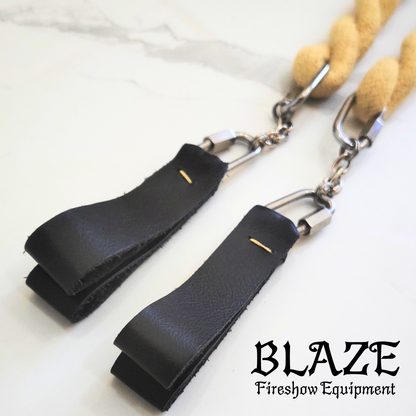 80cm Small Fire Snakes / Long Fire, double twist with 100% Kevlar.