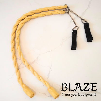 60cm Small Fire Snakes / Long Fire, double twist with 100% Kevlar.