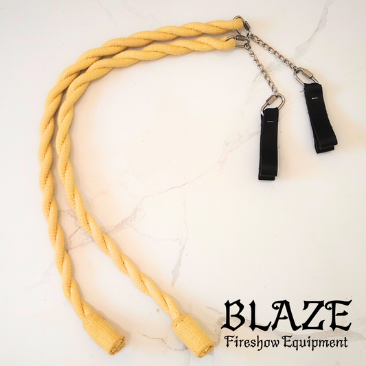 60cm Small Fire Snakes / Long Fire, double twist with 100% Kevlar.