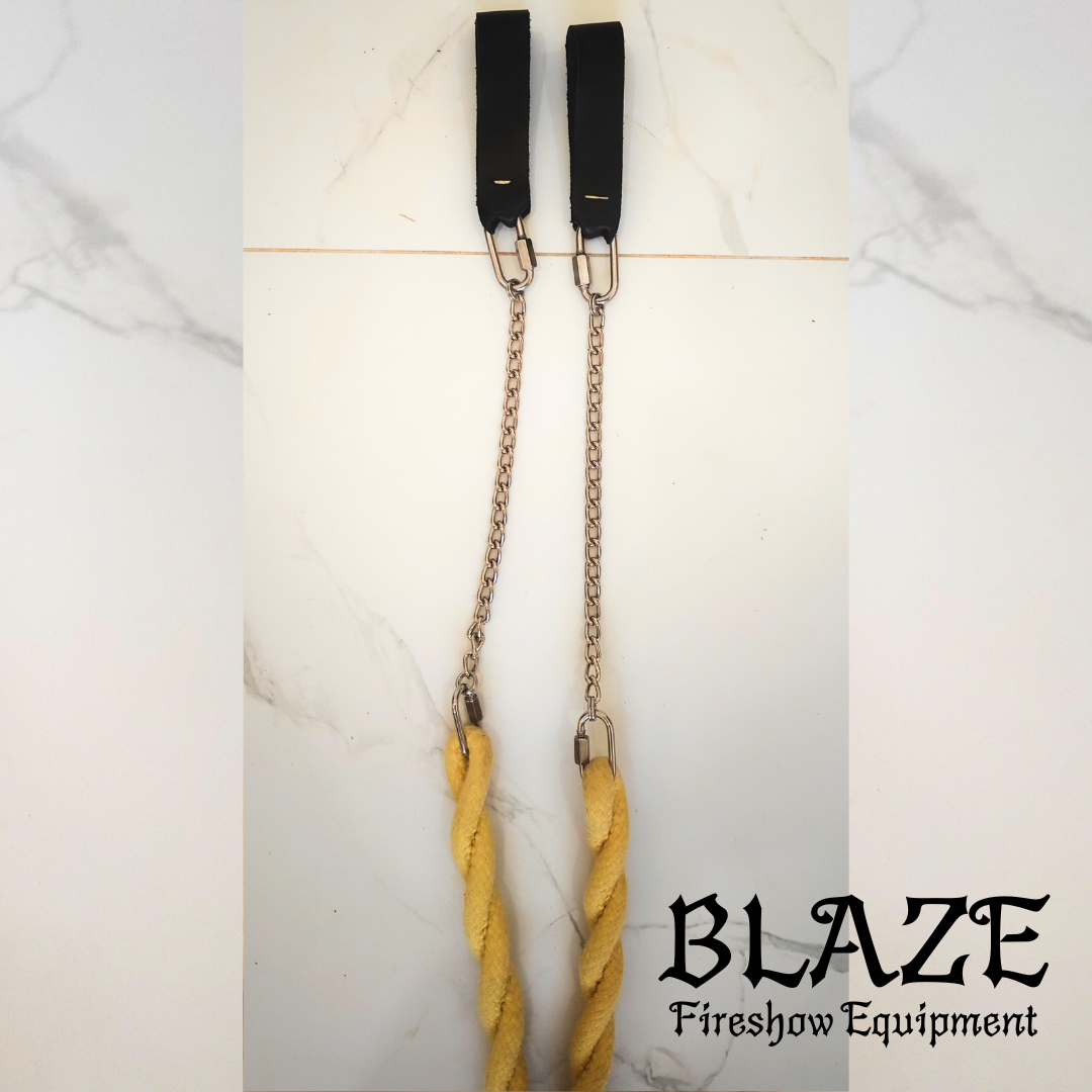 40cm Small Fire Snakes / Long Fire, double twist with 100% Kevlar.