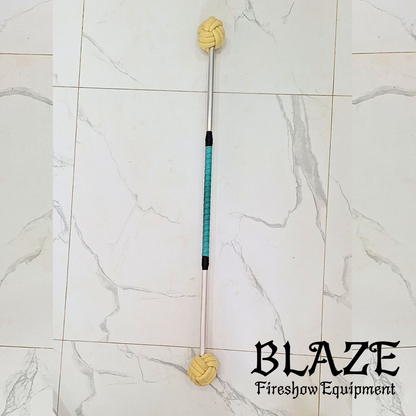 Single Monkey Fist Fire Stick with Kevlar