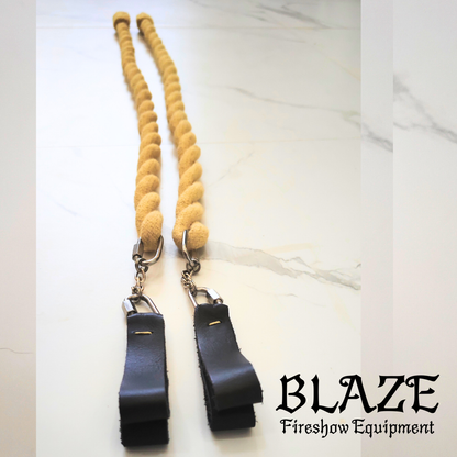 80cm Small Fire Snakes / Long Fire, double twist with 100% Kevlar.