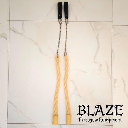 40cm Small Fire Snakes / Long Fire, double twist with 100% Kevlar.