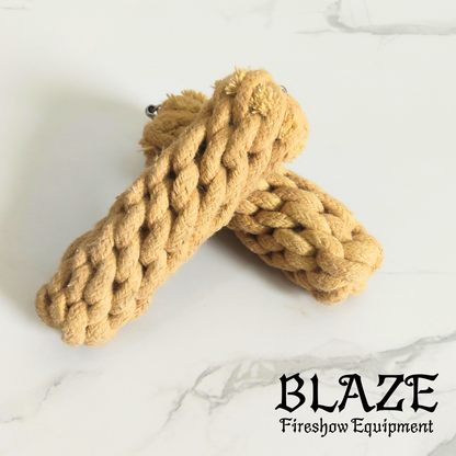 Crown Knot Kevlar Fire Poi small