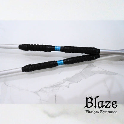 80cm Double Fire Stick Rubber Handle