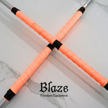 80cm Double Fire Stick Orange Handle