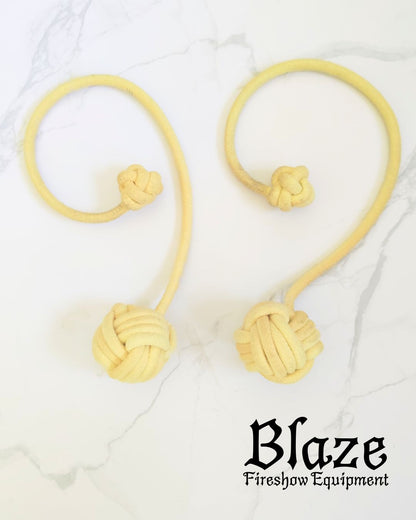 Rubys Monkey Fist Poi with Kevlar Handle