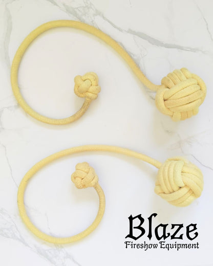 Rubys Monkey Fist Poi with Kevlar Handle