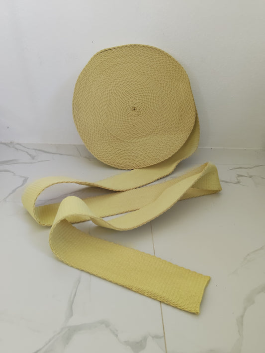 3 Inch/75mm Kevlar, Flat Wick, Sold per Meter, 3mm Thick