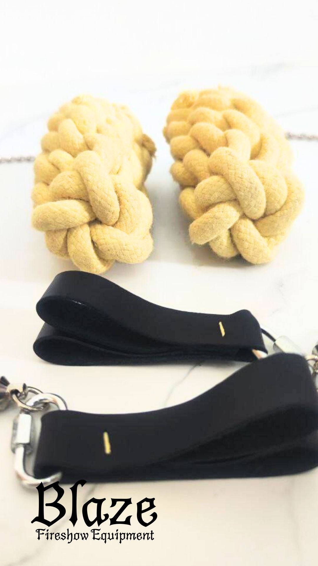 Extra Large Crown Knot Kevlar Fire Poi