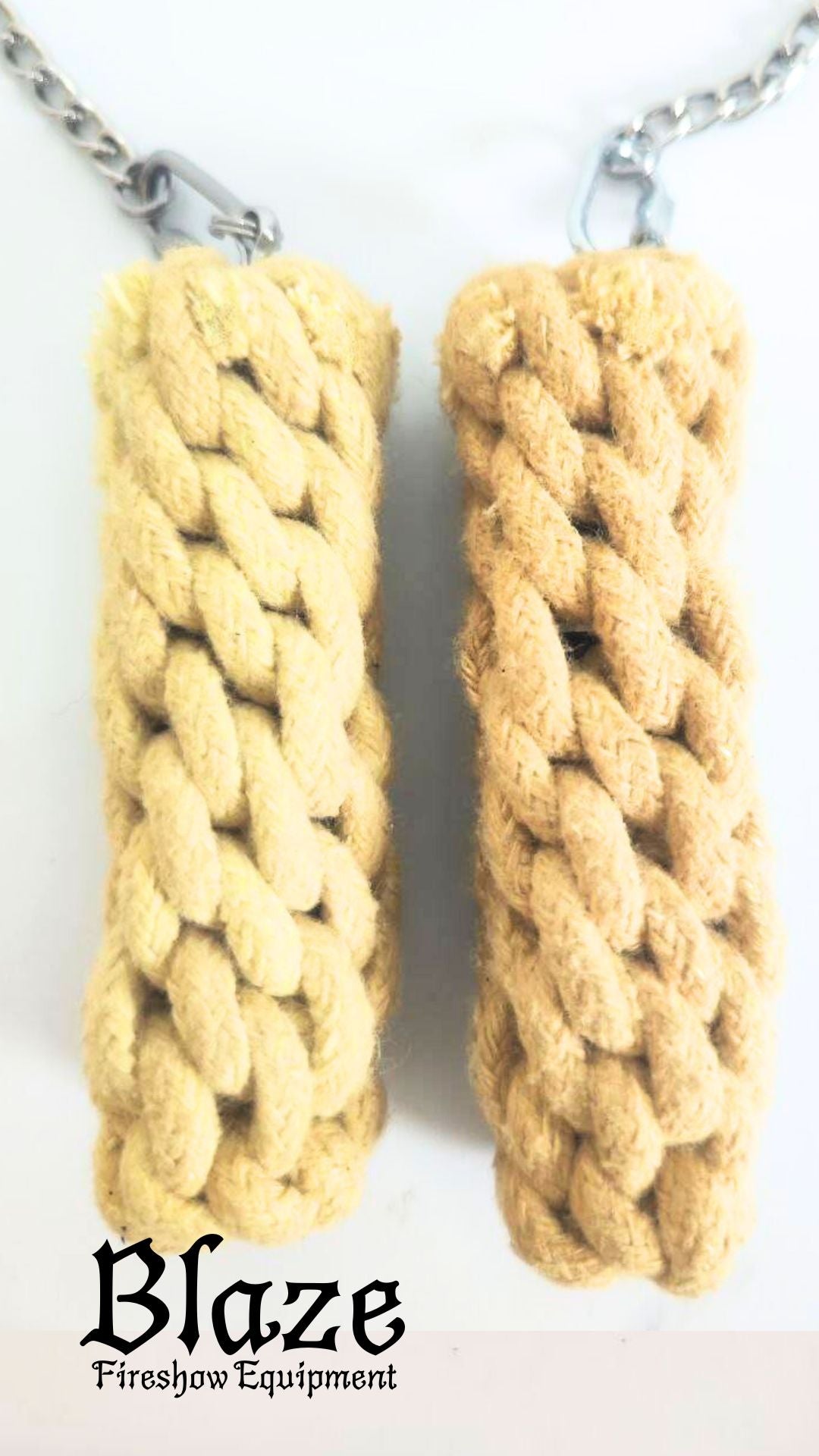 Crown Knot Kevlar Fire Poi small