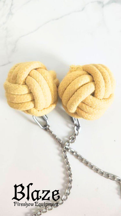 Small Monkey Fist Poi 3 row