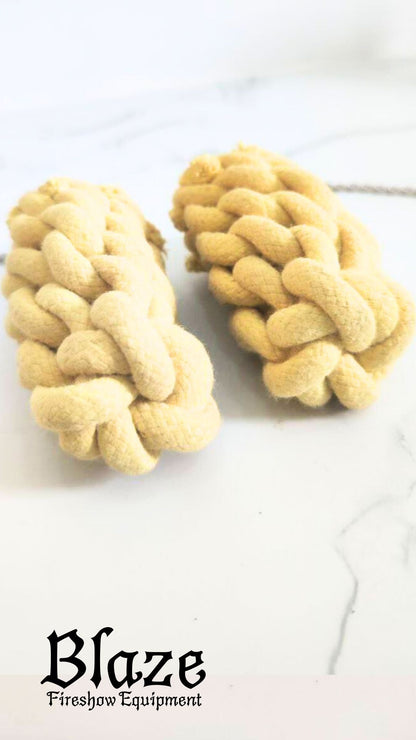 Extra Large Crown Knot Kevlar Fire Poi