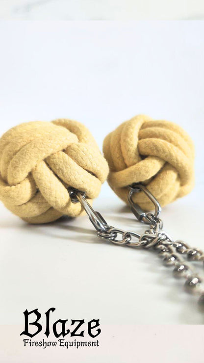 Small Monkey Fist Poi 3 row