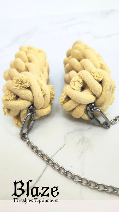 Extra Large Crown Knot Kevlar Fire Poi