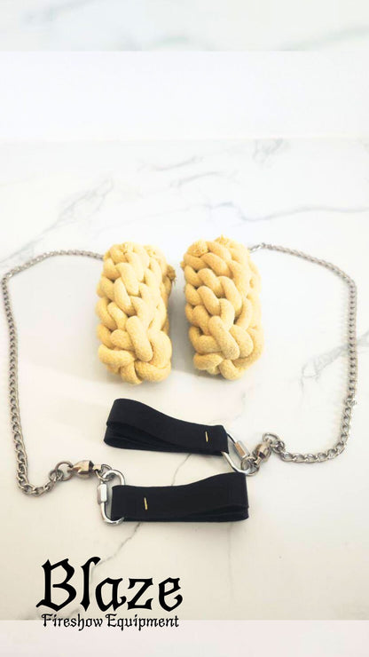 Extra Large Crown Knot Kevlar Fire Poi