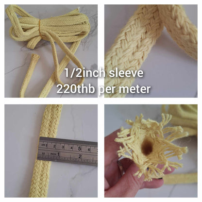 1/2 inch/20mm Kevlar Sleeve, Sold per Meter,